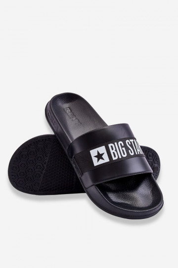 Modelo clássico Chinelos Big Star LL174457 cor preta
