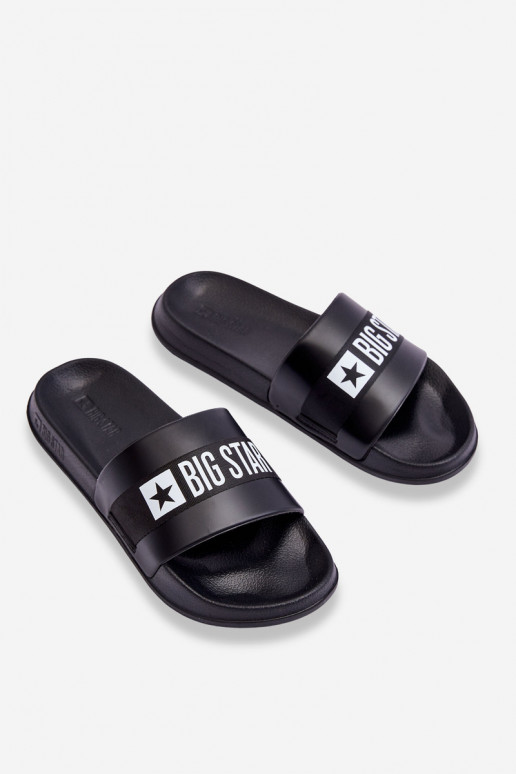 Modelo clássico Chinelos Big Star LL174457 cor preta Modelo clássico Chinelos Big Star LL174457 cor preta