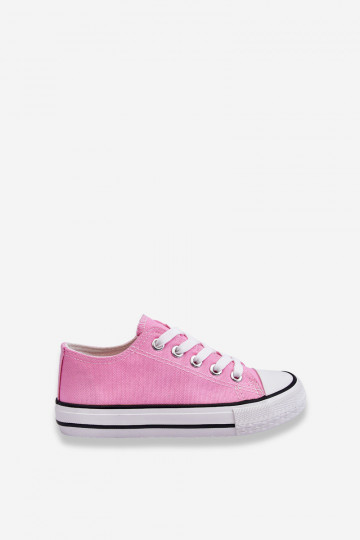 Calçado desportivo infantil clássico na cor rosa Filemon 2
