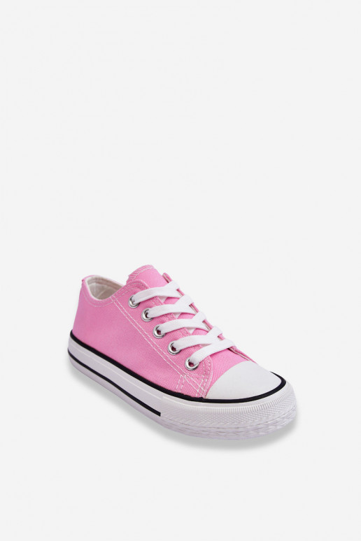 Calçado desportivo infantil clássico na cor rosa Filemon