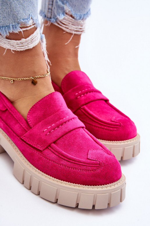 Botins femininos de camurça na cor rosa Fiorell Botins femininos de camurça na cor rosa Fiorell