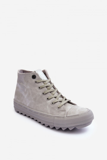 Sapatos de lazer Big Star Alto aquecimento cor cinza GG274070