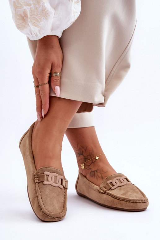 Mocassins de camurça marrom Rabell Mocassins de camurça marrom Rabell