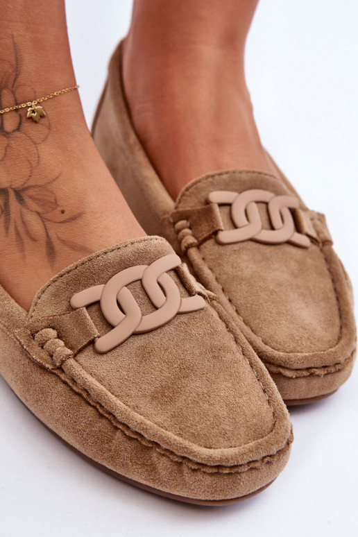 Mocassins de camurça marrom Rabell Mocassins de camurça marrom Rabell