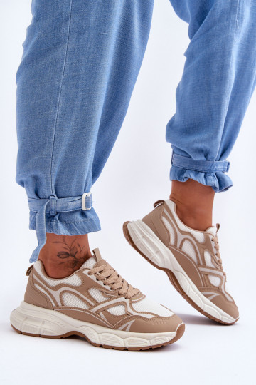 calçados esportivos Contiro bege
