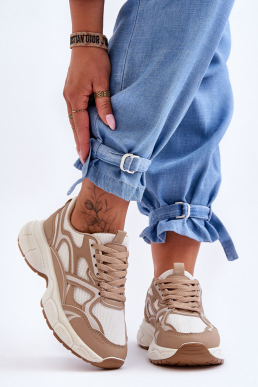 calçados esportivos Contiro bege