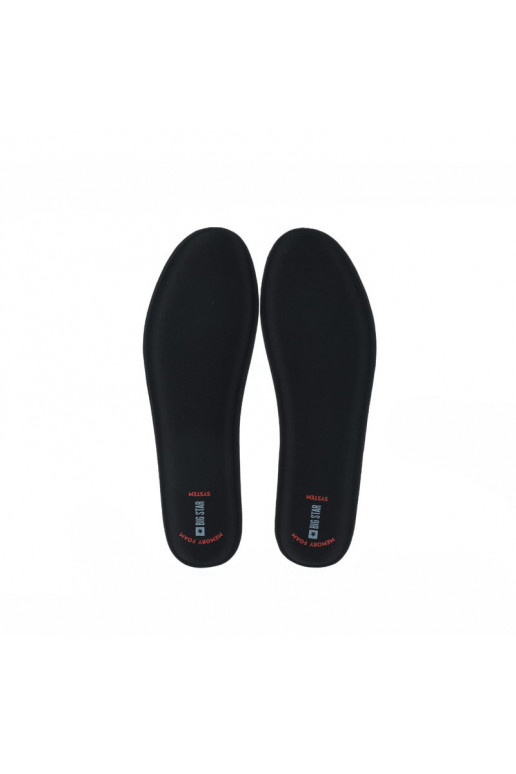 Palmilhas de sapato BIG STAR Memory Foam System 2 pares preto