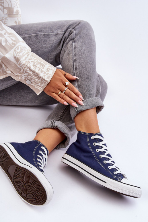 Tênis modelo clássico na cor azul escuro da Remos Tênis modelo clássico na cor azul escuro da Remos