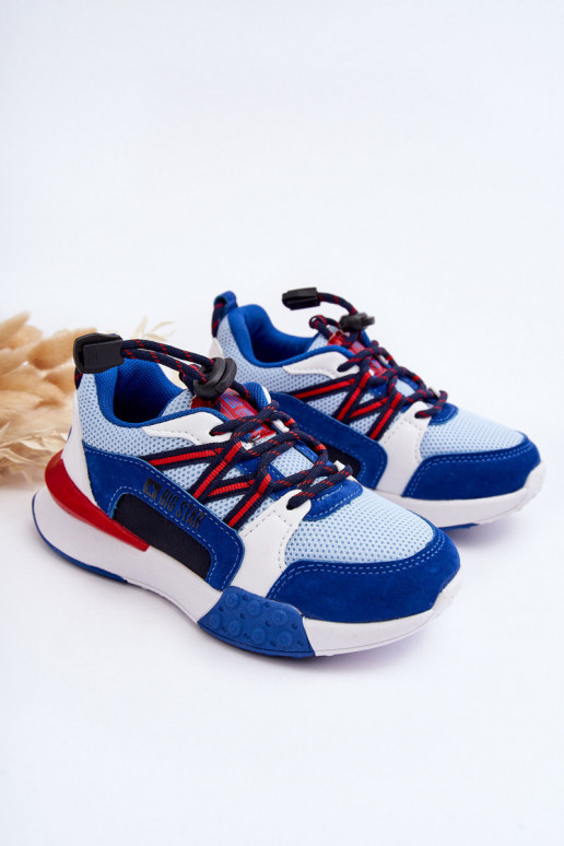 Calçados esportivos infantis Memory Foam System Big Star LL374220 cor azul Calçados esportivos infantis Memory Foam System Big Star LL374220 cor azul