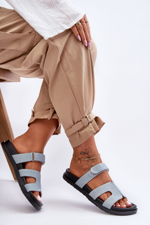 Chinelos com fecho adesivo Jose