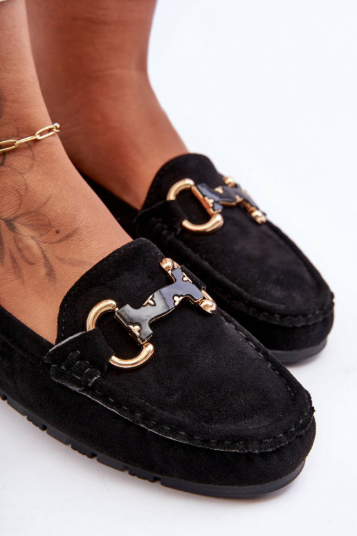 Mocassins de camurça com enfeites na cor verde Dionira Mocassins de camurça com enfeites na cor verde Dionira