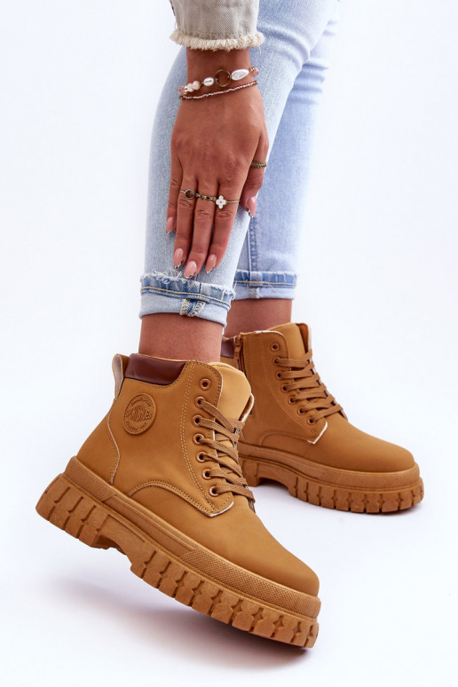 sapatos com plataforma na cor marrom Calys sapatos com plataforma na cor marrom Calys