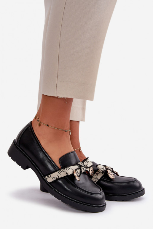 sapatos Mocassins cor preta S.Barski HY330 sapatos Mocassins cor preta S.Barski HY330