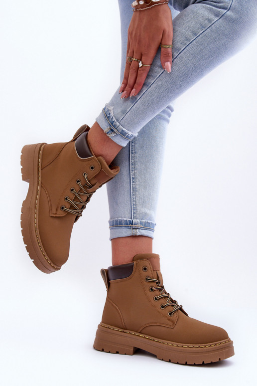 sapatos Botas aquecidas bege Corbin sapatos Botas aquecidas bege Corbin