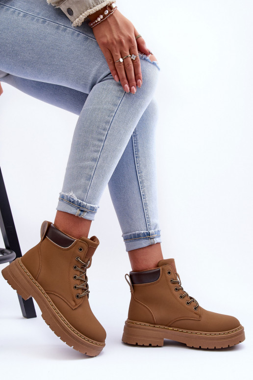 sapatos Botas aquecidas bege Corbin sapatos Botas aquecidas bege Corbin