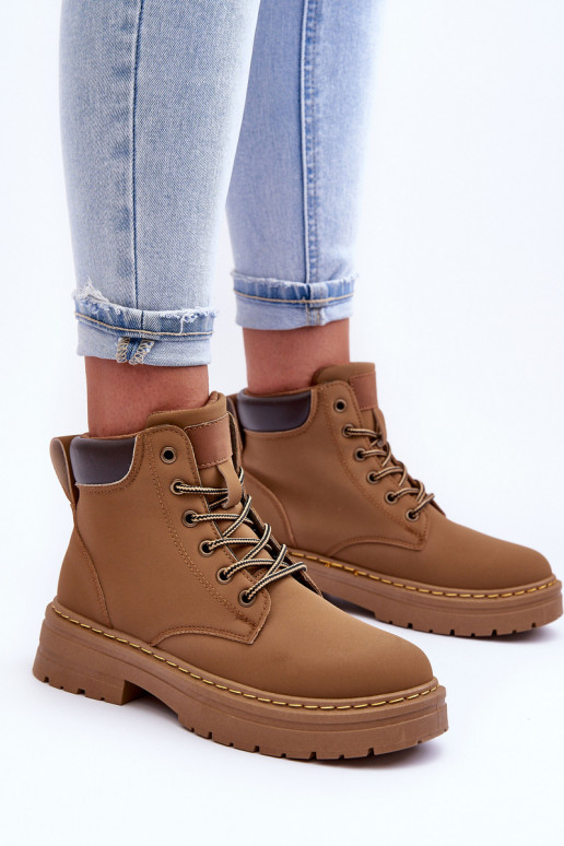 sapatos Botas aquecidas bege Corbin sapatos Botas aquecidas bege Corbin