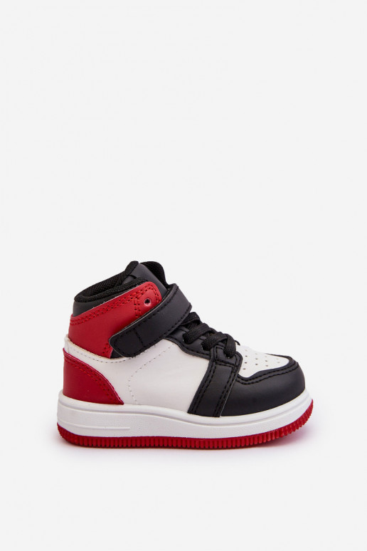 Calçado desportivo infantil cor branco-vermelho Teredite