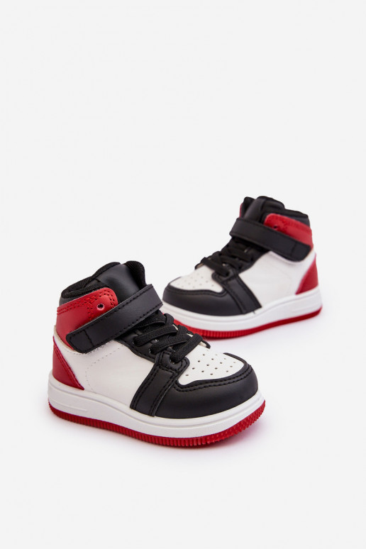 Calçado desportivo infantil cor branco-vermelho Teredite