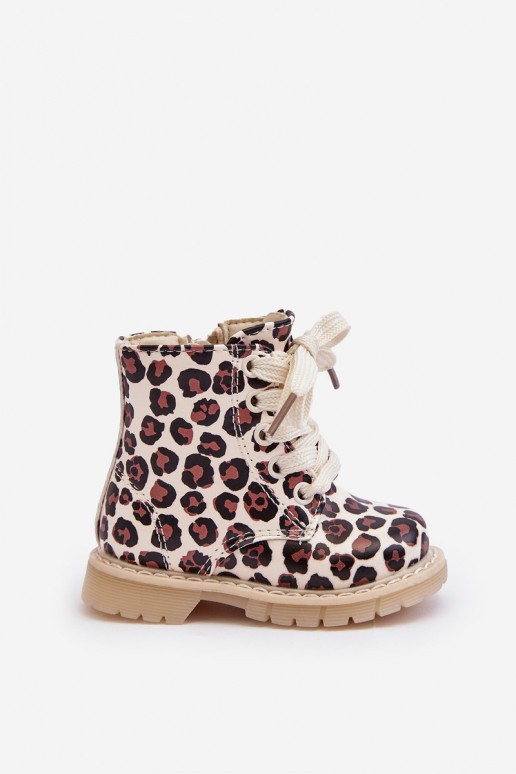 botas infantis aquecidas com zíper cor bege-marrom Dolida botas infantis aquecidas com zíper cor bege-marrom Dolida