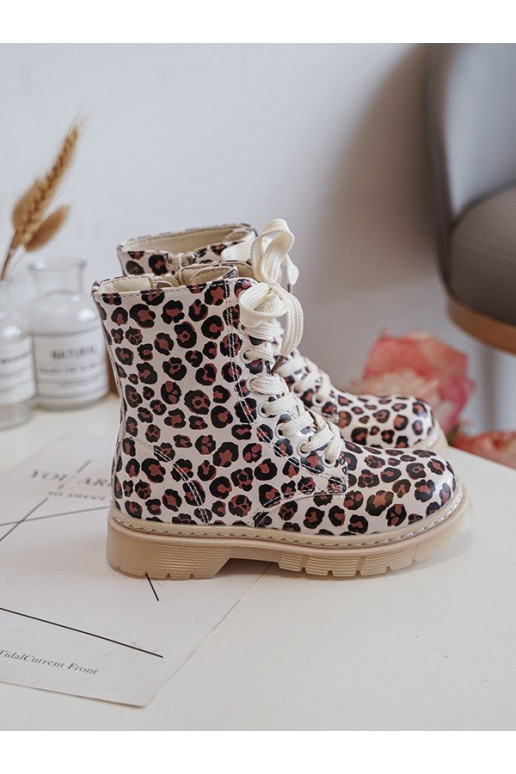 botas infantis aquecidas com zíper cor bege-marrom Dolida botas infantis aquecidas com zíper cor bege-marrom Dolida