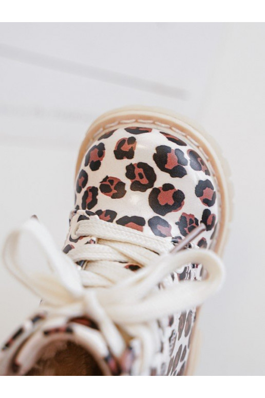 botas infantis aquecidas com zíper cor bege-marrom Dolida botas infantis aquecidas com zíper cor bege-marrom Dolida