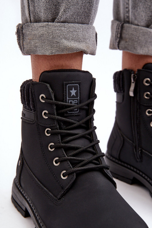 botas são aquecidas na cor preta Katalis