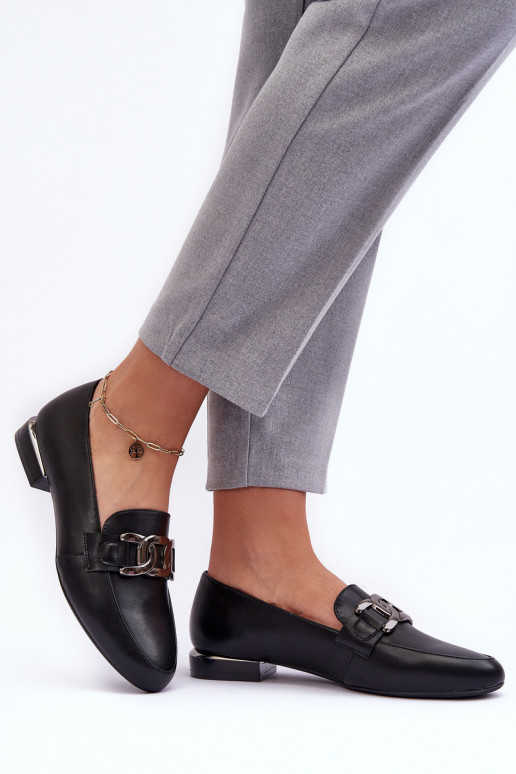 mocassins femininos com enfeites em preto Camilena mocassins femininos com enfeites em preto Camilena