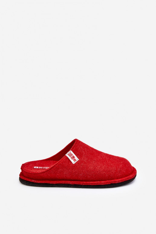 Modelo clássico Chinelos Big Star KK276012 vermelho