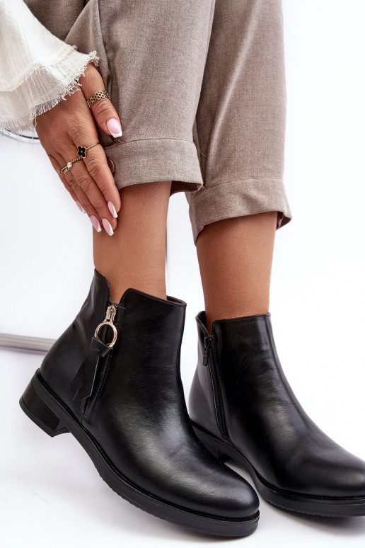 Botas femininas Vasica pretas Botas femininas Vasica pretas