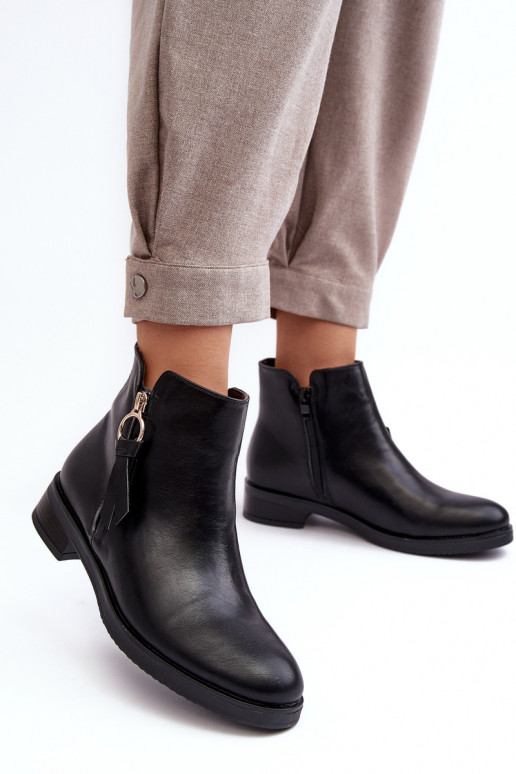 Botas femininas Vasica pretas Botas femininas Vasica pretas