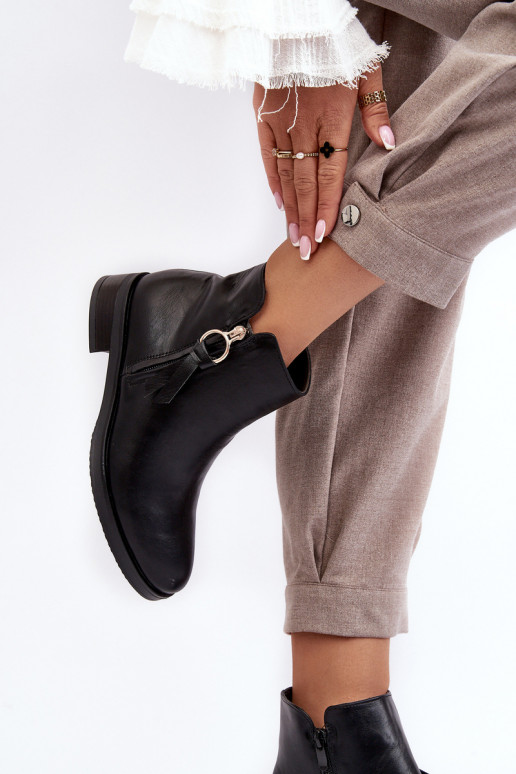 Botas femininas Vasica pretas Botas femininas Vasica pretas