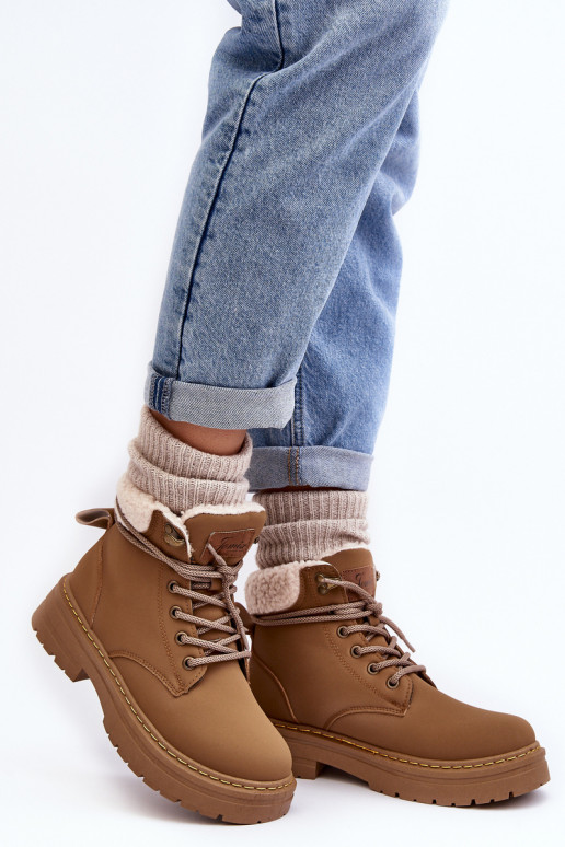 botas com aquecimento de cor marrom Lynnvia botas com aquecimento de cor marrom Lynnvia