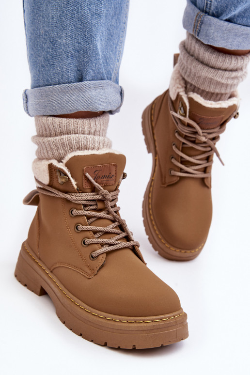 botas com aquecimento de cor marrom Lynnvia botas com aquecimento de cor marrom Lynnvia