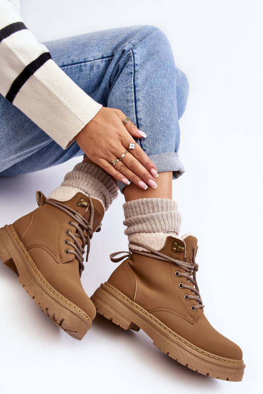 botas com aquecimento de cor marrom Lynnvia botas com aquecimento de cor marrom Lynnvia