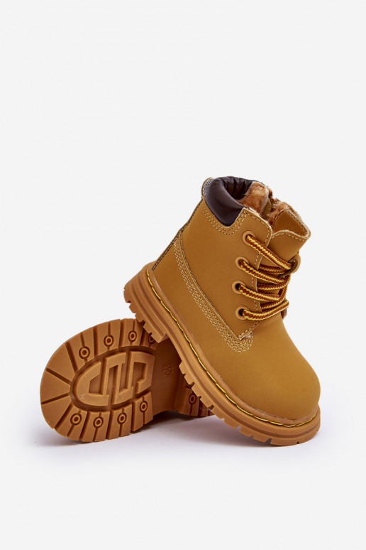Botas infantis com zíper marrom Bansi