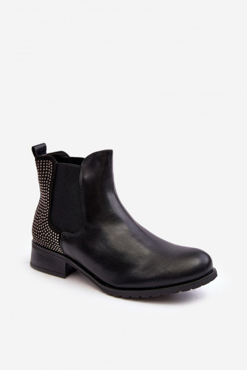 Botas em preto Donname