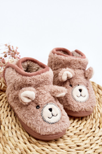 Chinelos infantis rosa Eberra 2