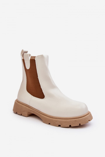 elegantes botas Ramhel brancas