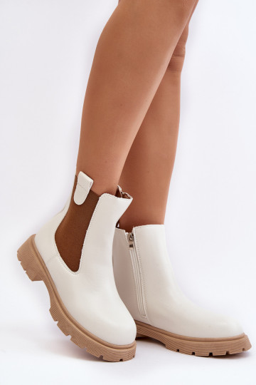 elegantes botas Ramhel brancas 2
