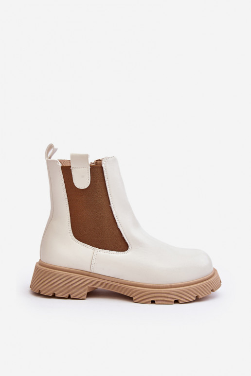 elegantes botas Ramhel brancas