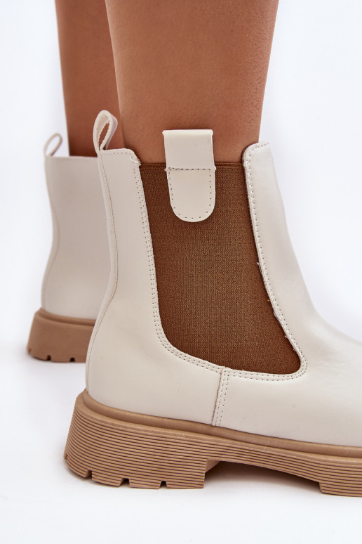 elegantes botas Ramhel brancas