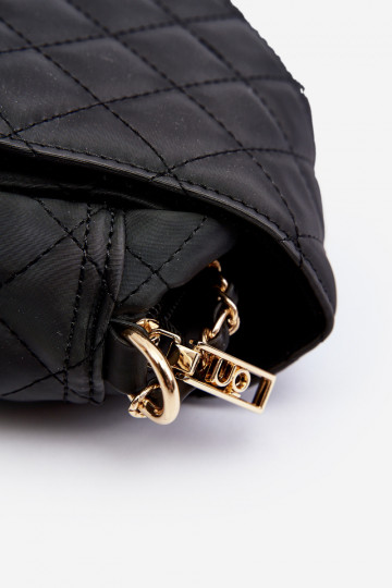 Bolsa acolchoada elegante NOBO NBAG-R3171-C020 preta 2