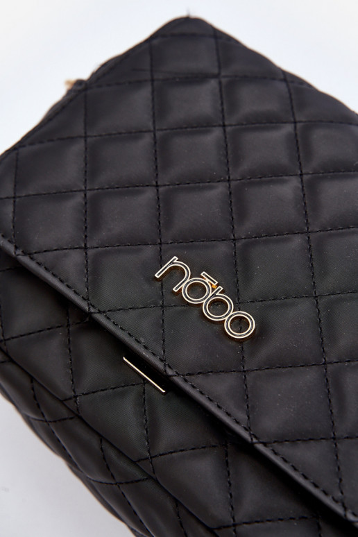 Bolsa acolchoada elegante NOBO NBAG-R3171-C020 preta