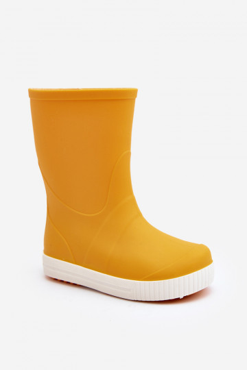 Calçado infantil de borracha Wave Gokids 979 amarelo