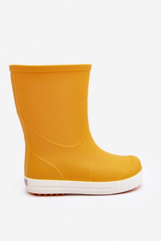 Calçado infantil de borracha Wave Gokids 979 amarelo