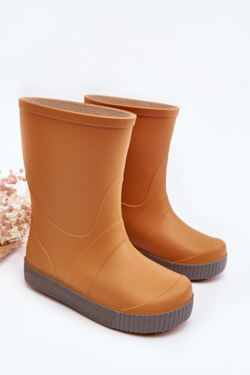 Calçado infantil de borracha Wave Gokids 979 cor laranja