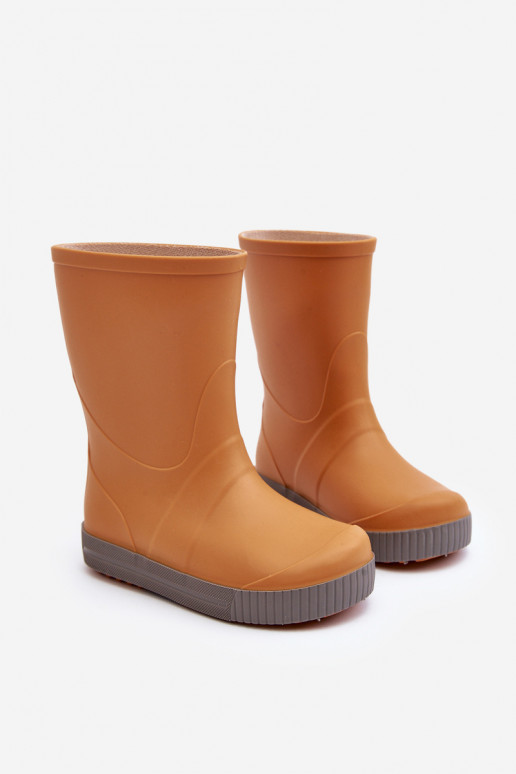 Calçado infantil de borracha Wave Gokids 979 cor laranja