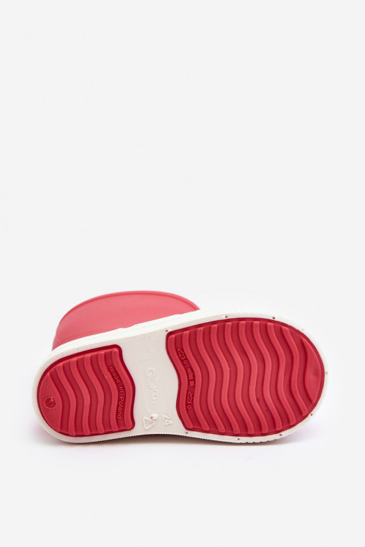 Calçado infantil de borracha Wave Gokids 979 rosa