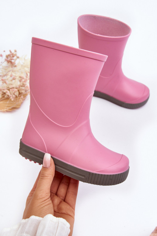 Calçado infantil de borracha Wave Gokids 979 rosa
