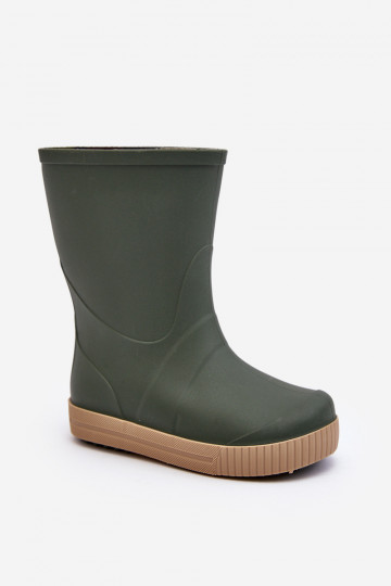 Calçado infantil de borracha Wave Gokids 979 cor verde